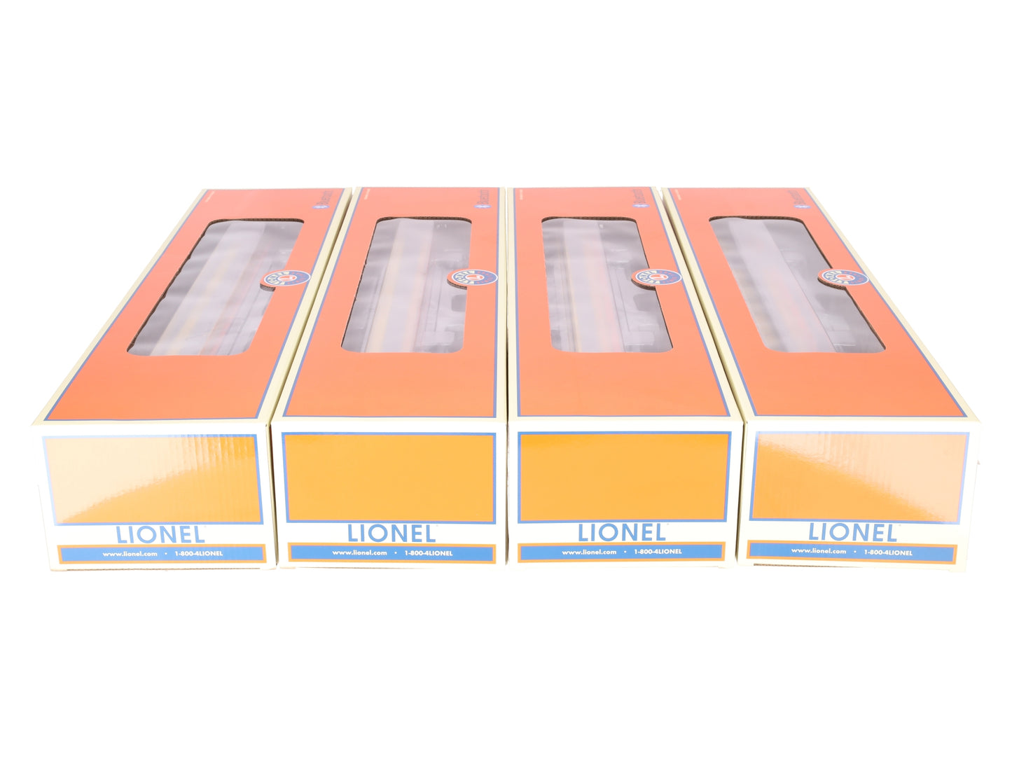 Lionel 2427490 BTO Seaboard 18" Aluminum Passenger Car Train Set LN/Box
