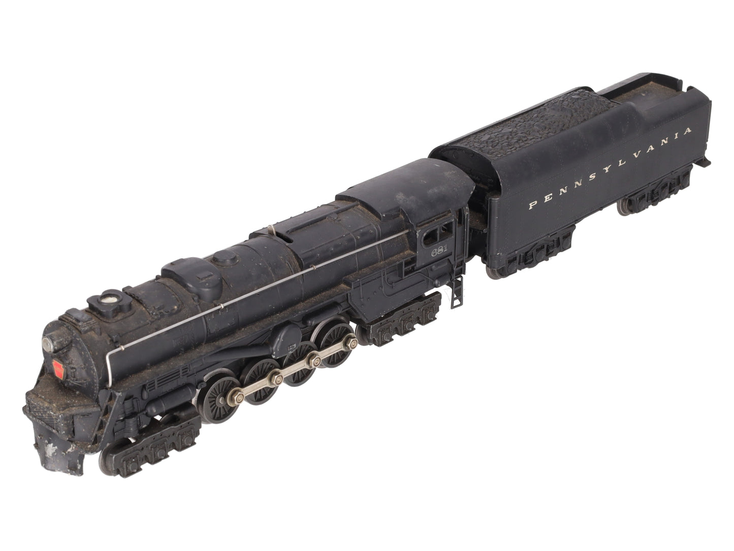 Lionel 681 Vintage O 6-8-6 Diecast S2 Steam Turbine Loco w/2671W Tender VG
