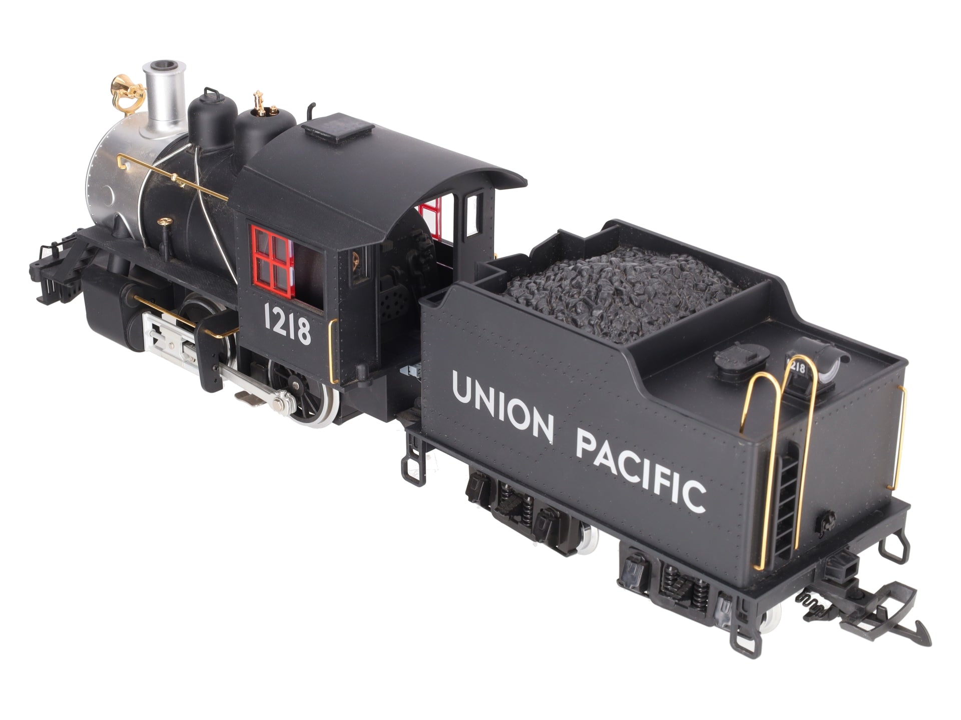LGB 20232 G Union Pacific 2-4-0 Steam Locomotive & Tender W/Sound #1218 VG/Box