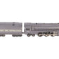 Lionel 221 Vintage O NYC  Dreyfuss Gray 2-6-4 Steam Locomotive & 221W Tender VG/Box