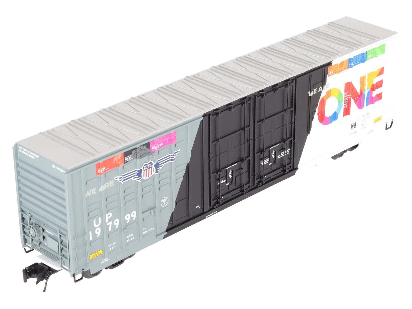 Atlas 3001453 O Gauge UP "ONE" Berwick 60' Hy-Cube Box Car #197999 (3 Rail) LN/Box