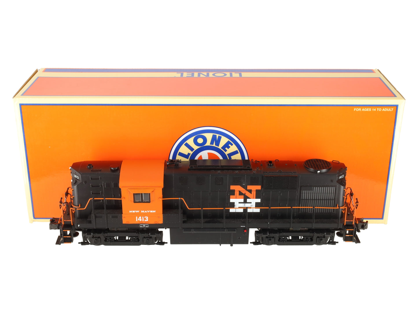 Lionel 6-34731 O Gauge New Haven Non-Powered Scale RS-11 Diesel Locomotive #1413 EX/Box