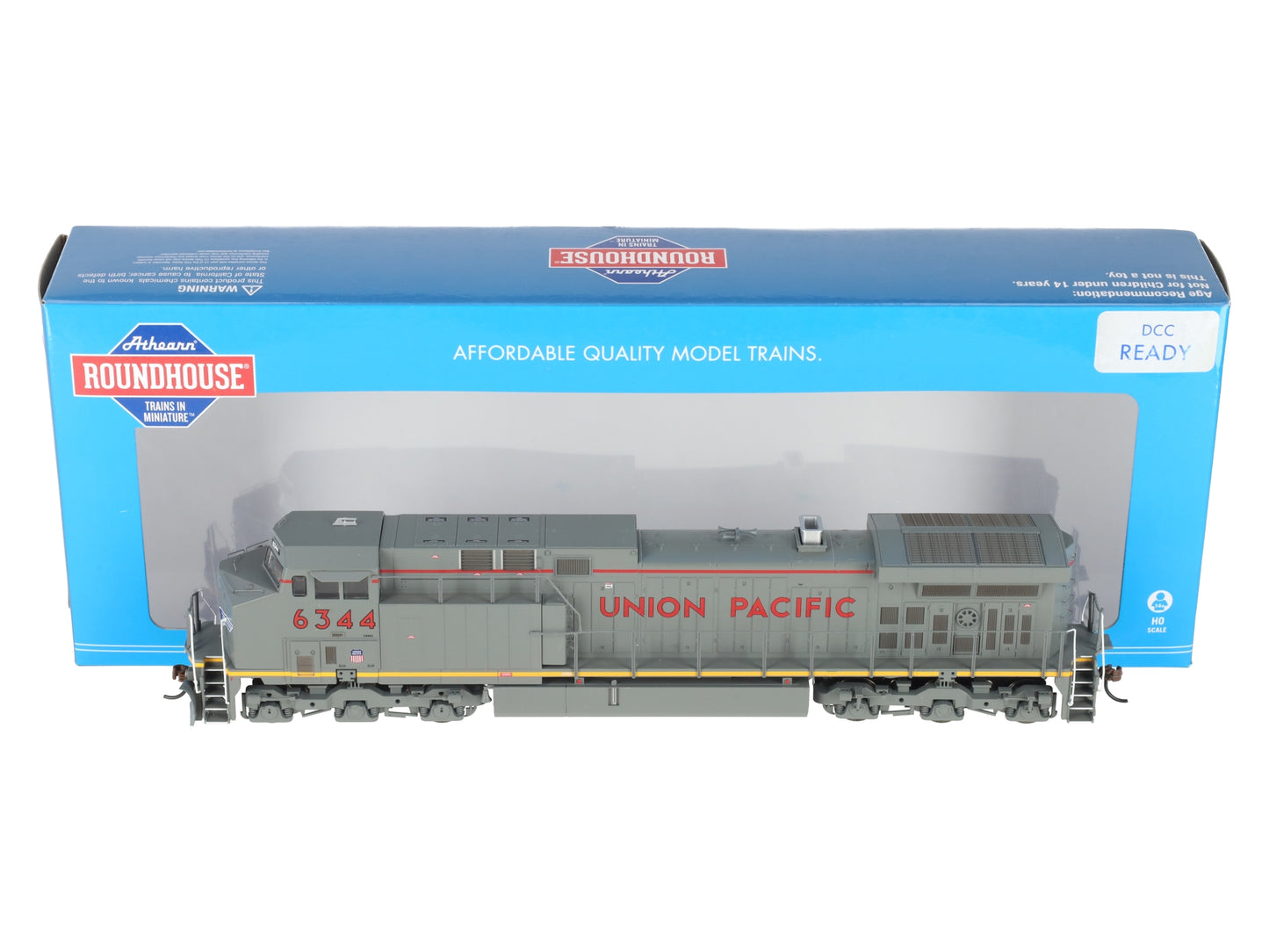 Roundhouse 77717 HO Union Pacific/Grey Ghost AC4400CW Diesel Locomotive #6344