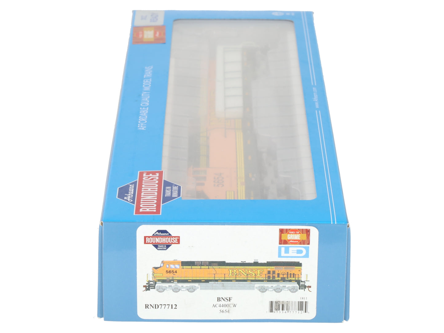Roundhouse 77712 HO Santa Fe AC4400CW Diesel Locomotive #5654 EX/Box