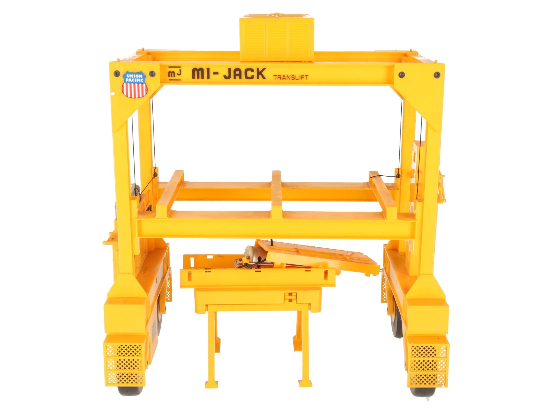 Lionel 6-12741 O Gauge Union Pacific Intermodal Crane Mi-Jack Translift EX/Box