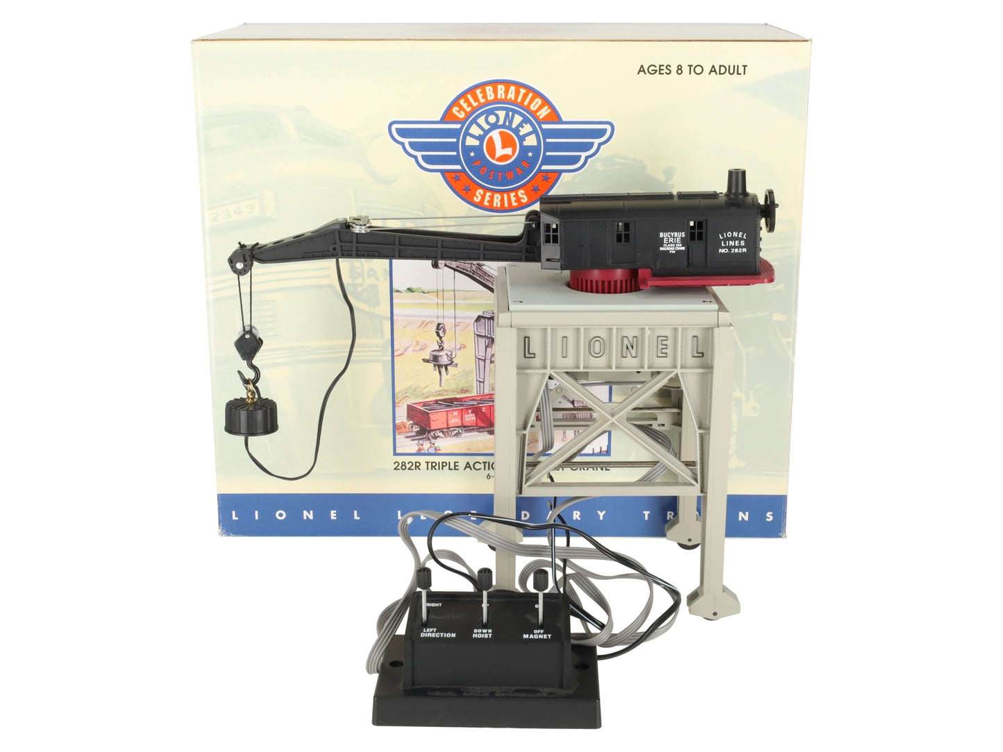 Lionel 6-22998 O PWC 282R Gantry Crane with Electromagnet NIB