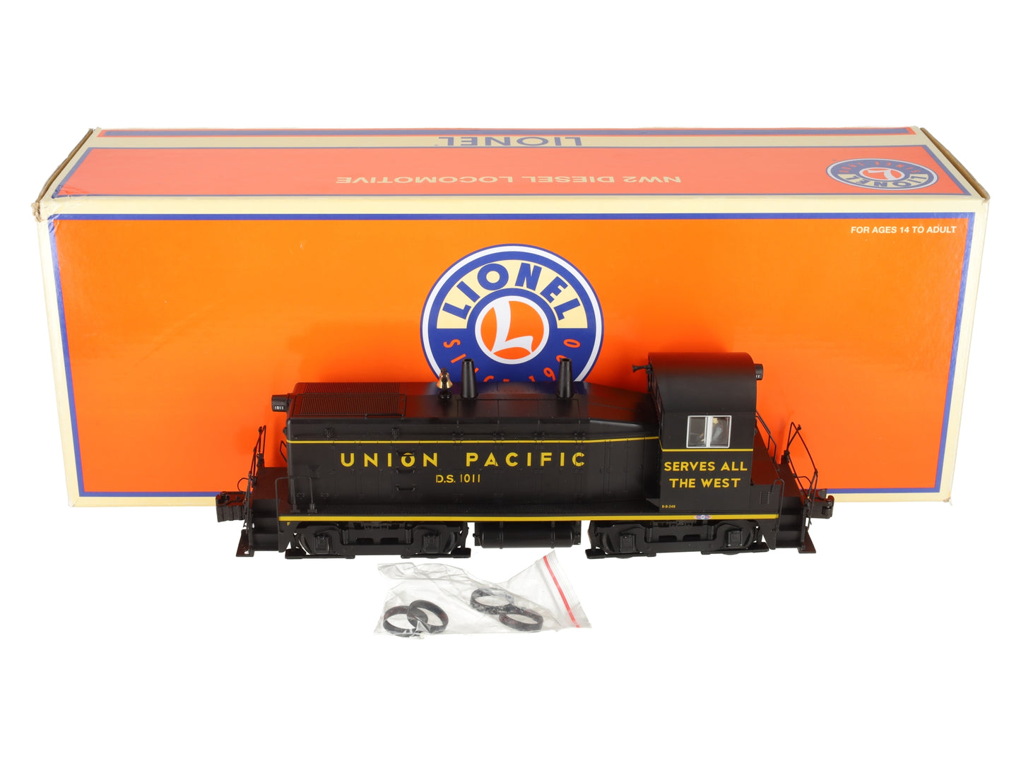 Lionel 6-83393 O Union Pacific NW2 Diesel Locomotive #1011 w/Legacy EX/Box