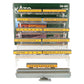 Kato 106-080 N Scale UP "City of Los Angeles" 11 Car Set with Unitrack Display EX/Box