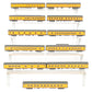 Kato 106-080 N Scale UP "City of Los Angeles" 11 Car Set with Unitrack Display EX/Box