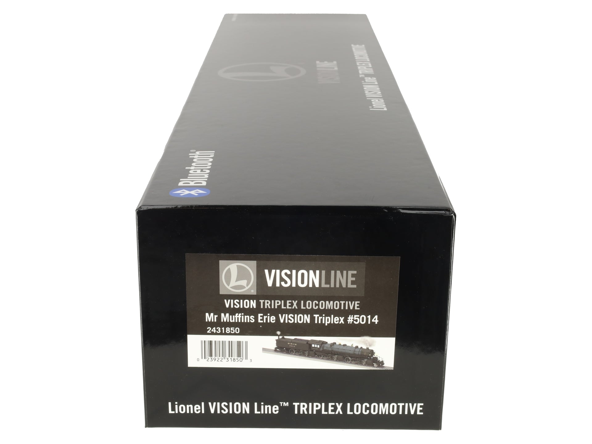Lionel 2431850 O Gauge VISIONLINE Mr Muffins Erie Triplex Steam Locomotive #5014 LN/Box