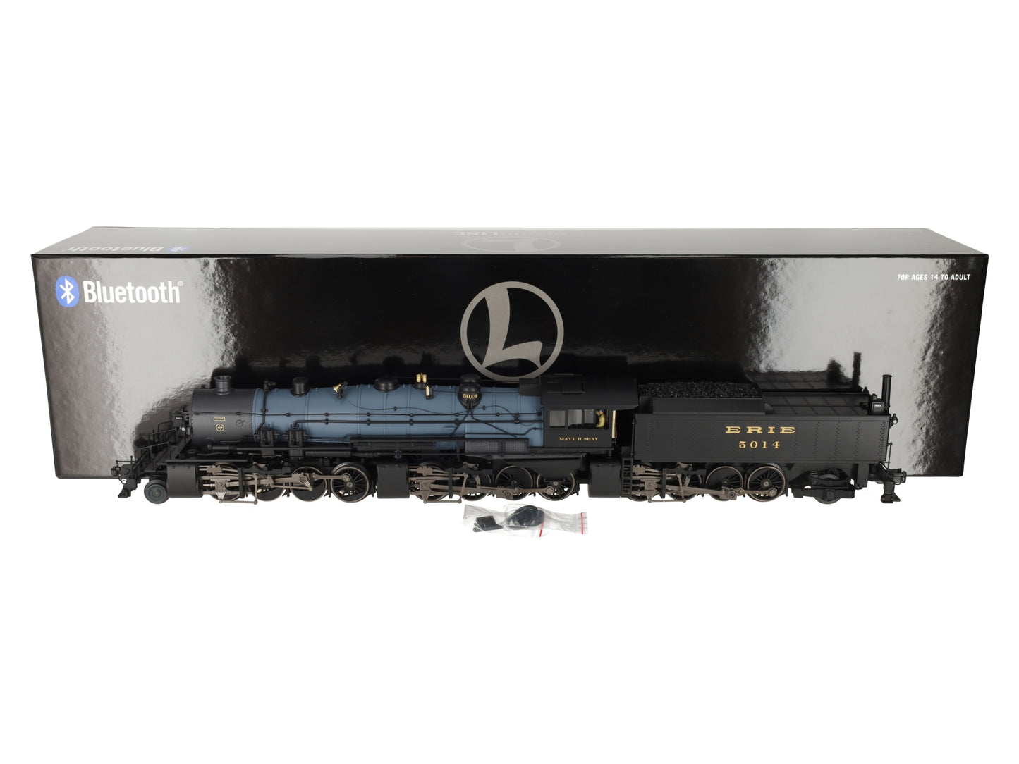 Lionel 2431850 O Gauge VISIONLINE Mr Muffins Erie Triplex Steam Locomotive #5014 LN/Box