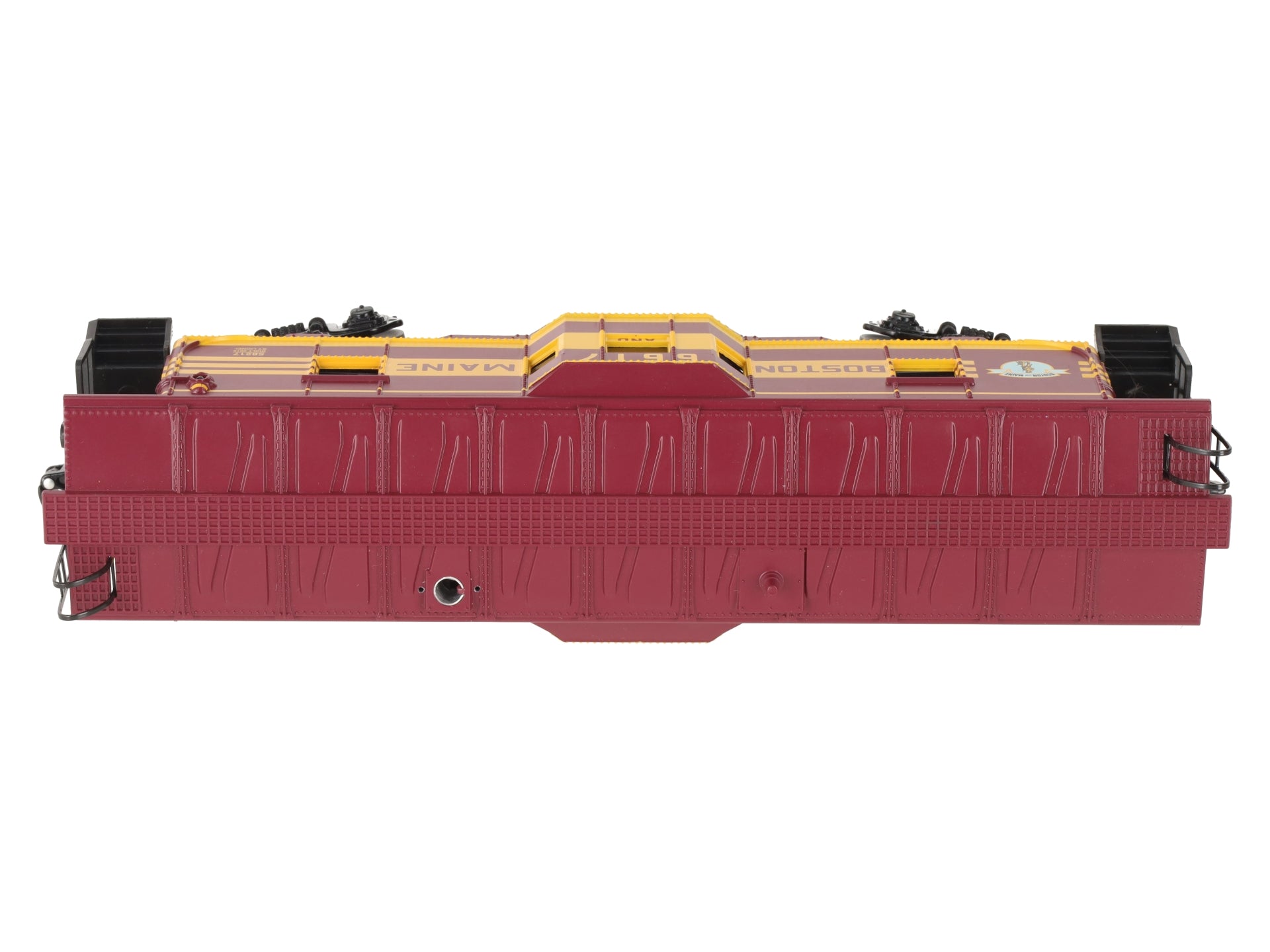 Lionel 6-58217 O Boston and Maine LLC Smoking Bay Window Caboose #6617 EX/Box