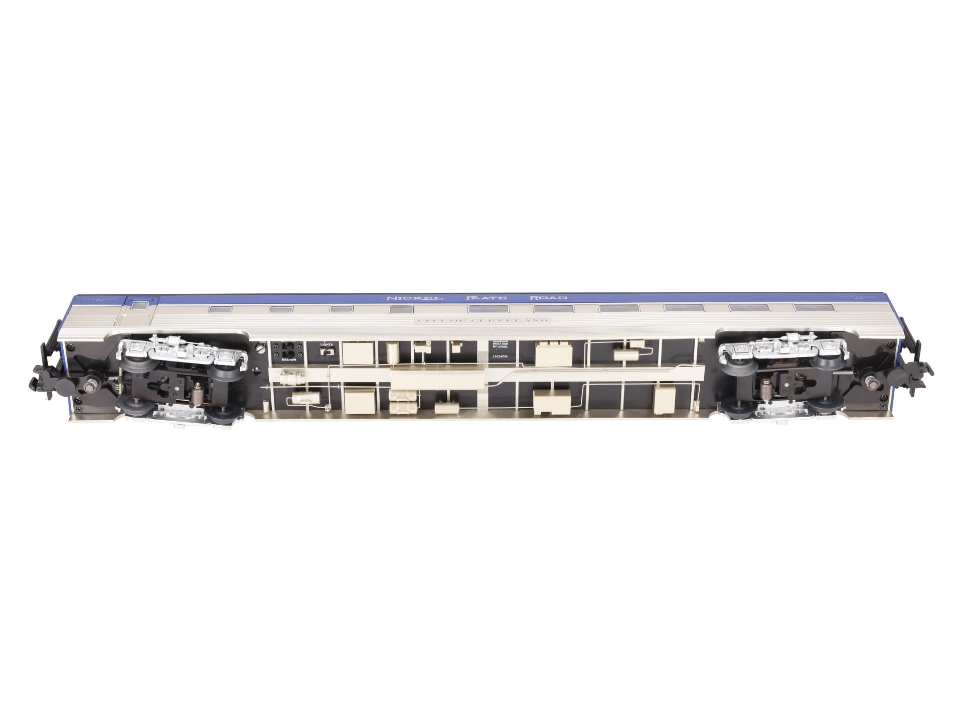 Lionel 2527510 O Gauge Nickel Plate Road StationSounds Diner Car LN/Box