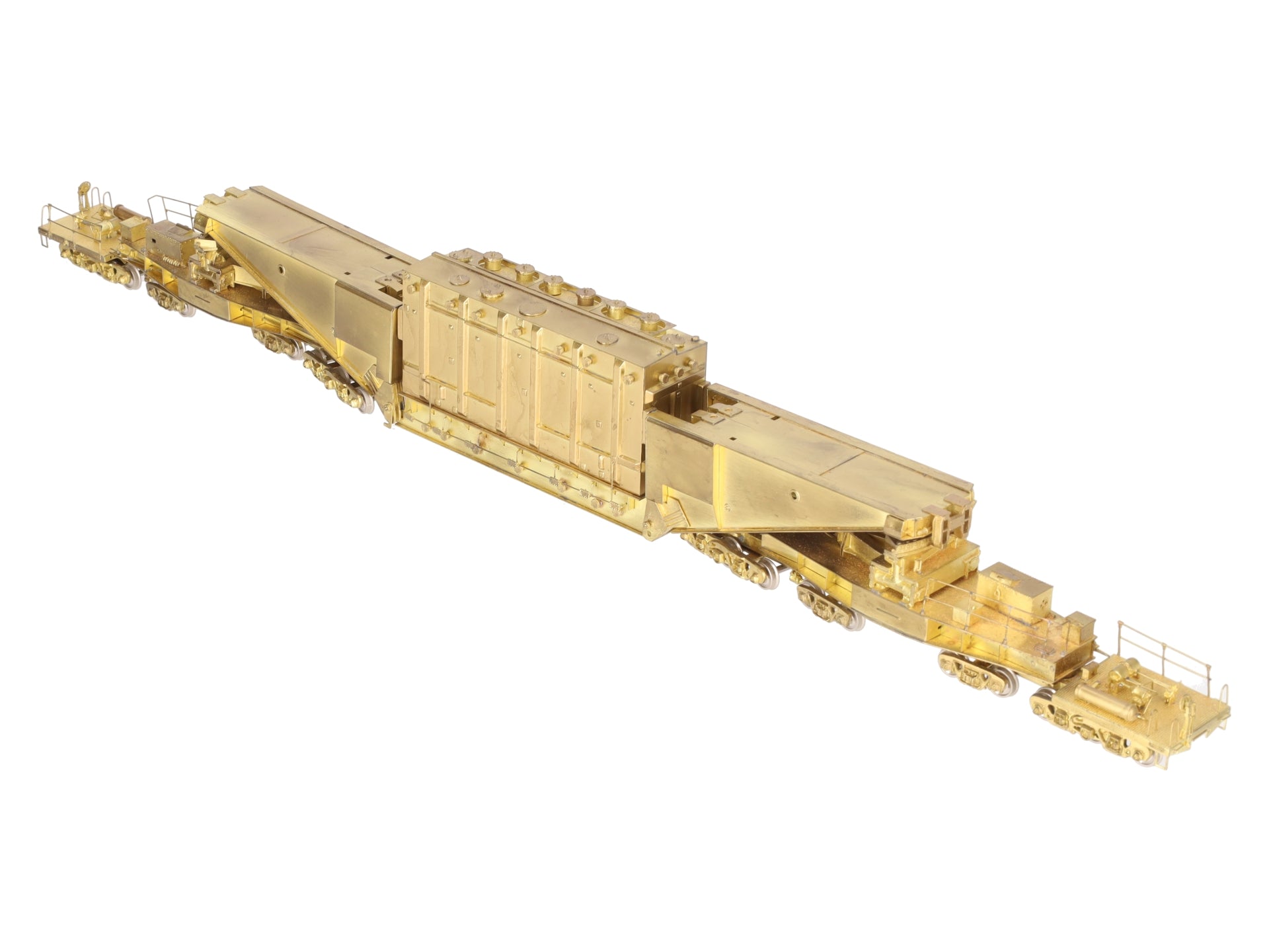 Overland OMI-1324 BRASS HO Schnabel Transformer Westinghouse No. 202 -Unpainted EX/Box