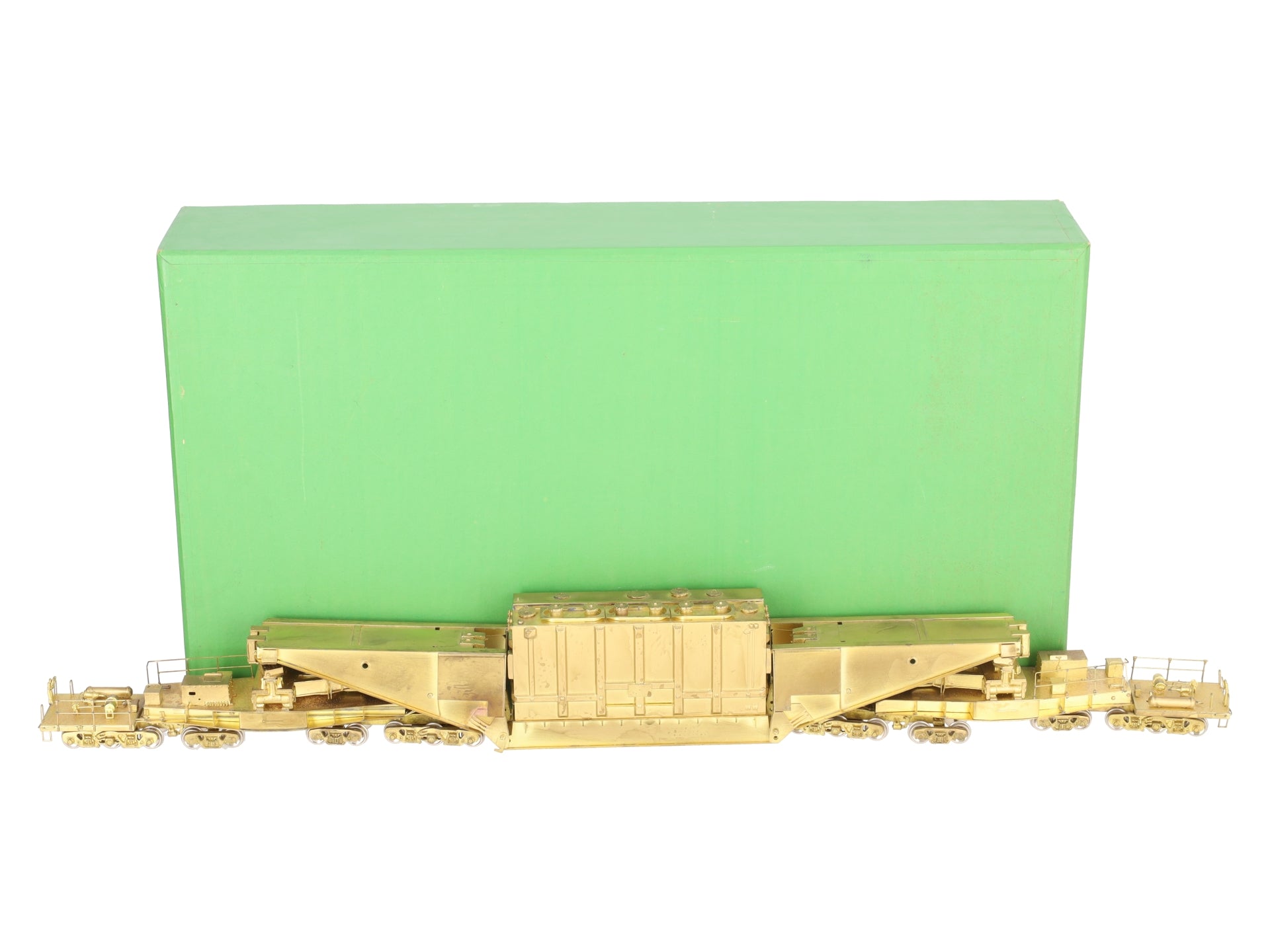 Overland OMI-1324 BRASS HO Schnabel Transformer Westinghouse No. 202 -Unpainted EX/Box