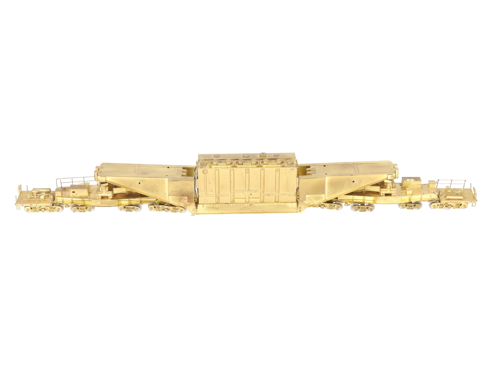Overland OMI-1324 BRASS HO Schnabel Transformer Westinghouse No. 202 -Unpainted EX/Box