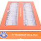 Lionel 2527500 O Gauge Nickel Plate Road 21" Passenger Car 2-Pack LN/Box
