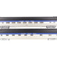 Lionel 2527500 O Gauge Nickel Plate Road 21" Passenger Car 2-Pack LN/Box