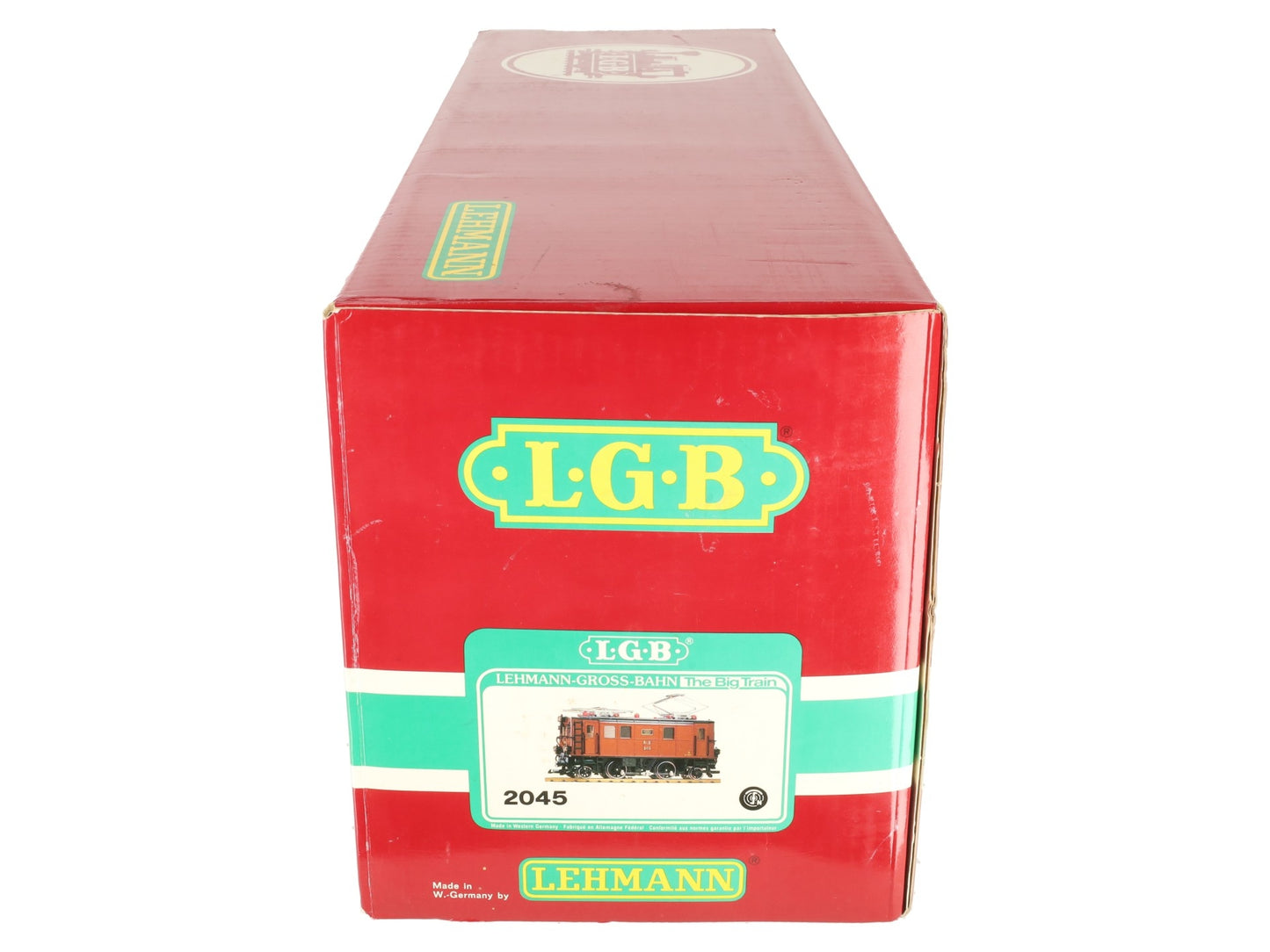 LGB 2045 G Scale RhB Electric Locomotive #205 VG/Box