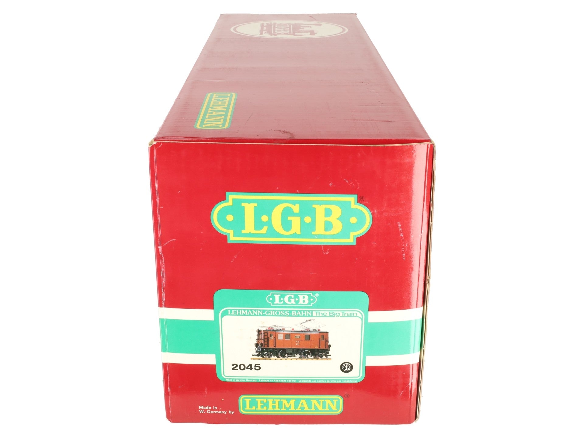 LGB 2045 G Scale RhB Electric Locomotive #205 VG/Box