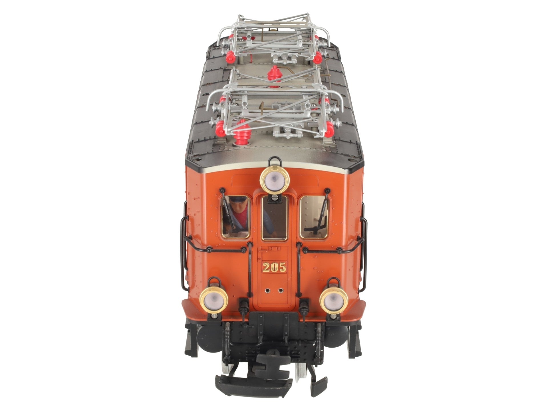 LGB 2045 G Scale RhB Electric Locomotive #205 VG/Box