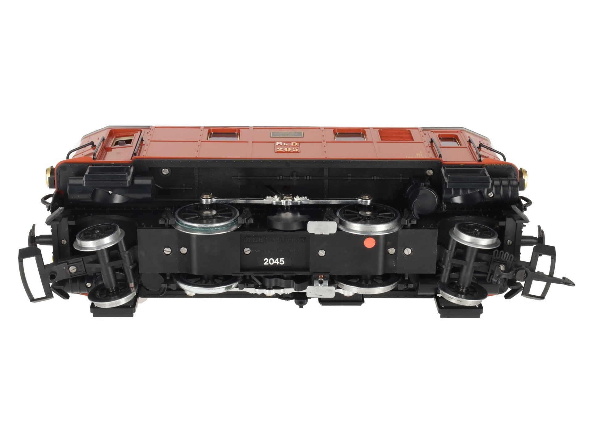 LGB 2045 G Scale RhB Electric Locomotive #205 VG/Box