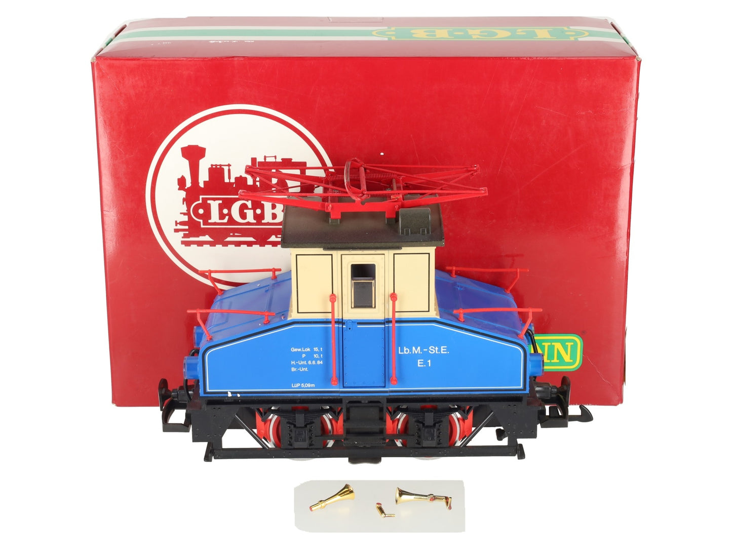 LGB 2030 E-1 Steeple Cab Electric Locomotive EX/Box