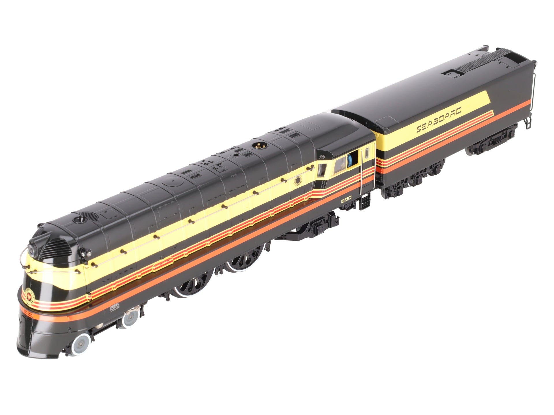 Lionel 2431740 O Gauge Seaboard LEGACY 4-4-2 Steam Locomotive & Tender #850 LN/Box