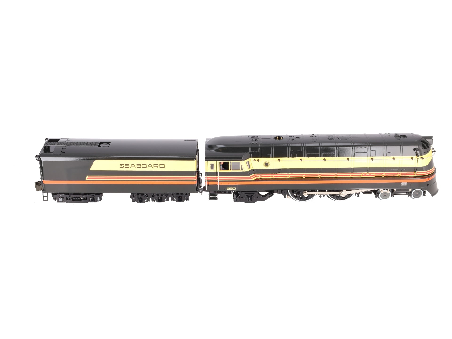 Lionel 2431740 O Gauge Seaboard LEGACY 4-4-2 Steam Locomotive & Tender #850 LN/Box