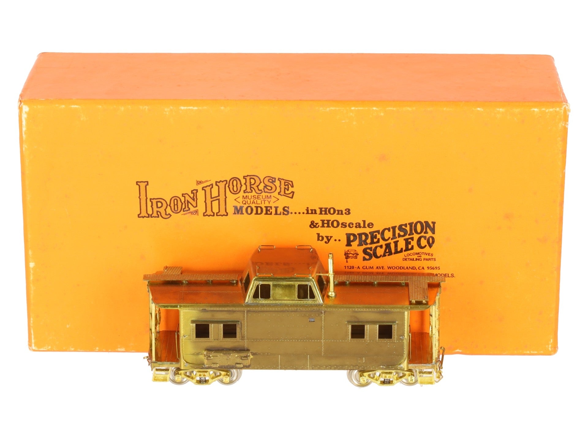 Precision Scale 16238 HO Pennsylvania Railroad Cabin Car Class N5E w/o Antenna EX/Box