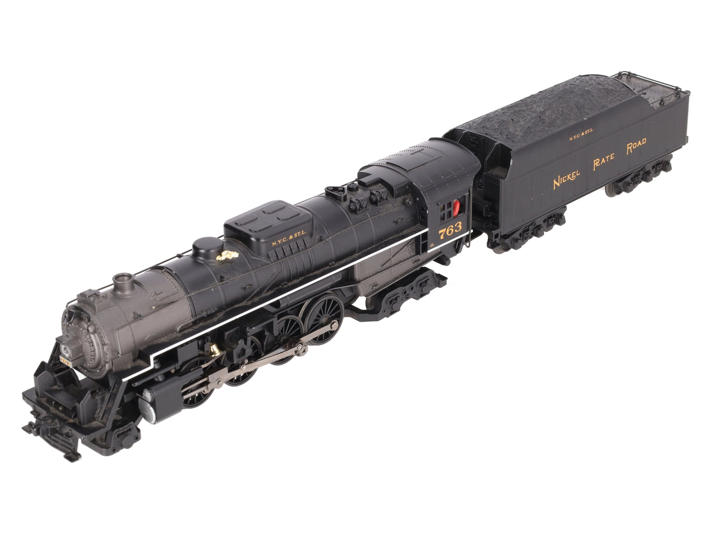 MTH 30-1316-1 Nickel Plate Road 2-8-4 Berkshire Steam Engine w/PS2 #763 EX/Box