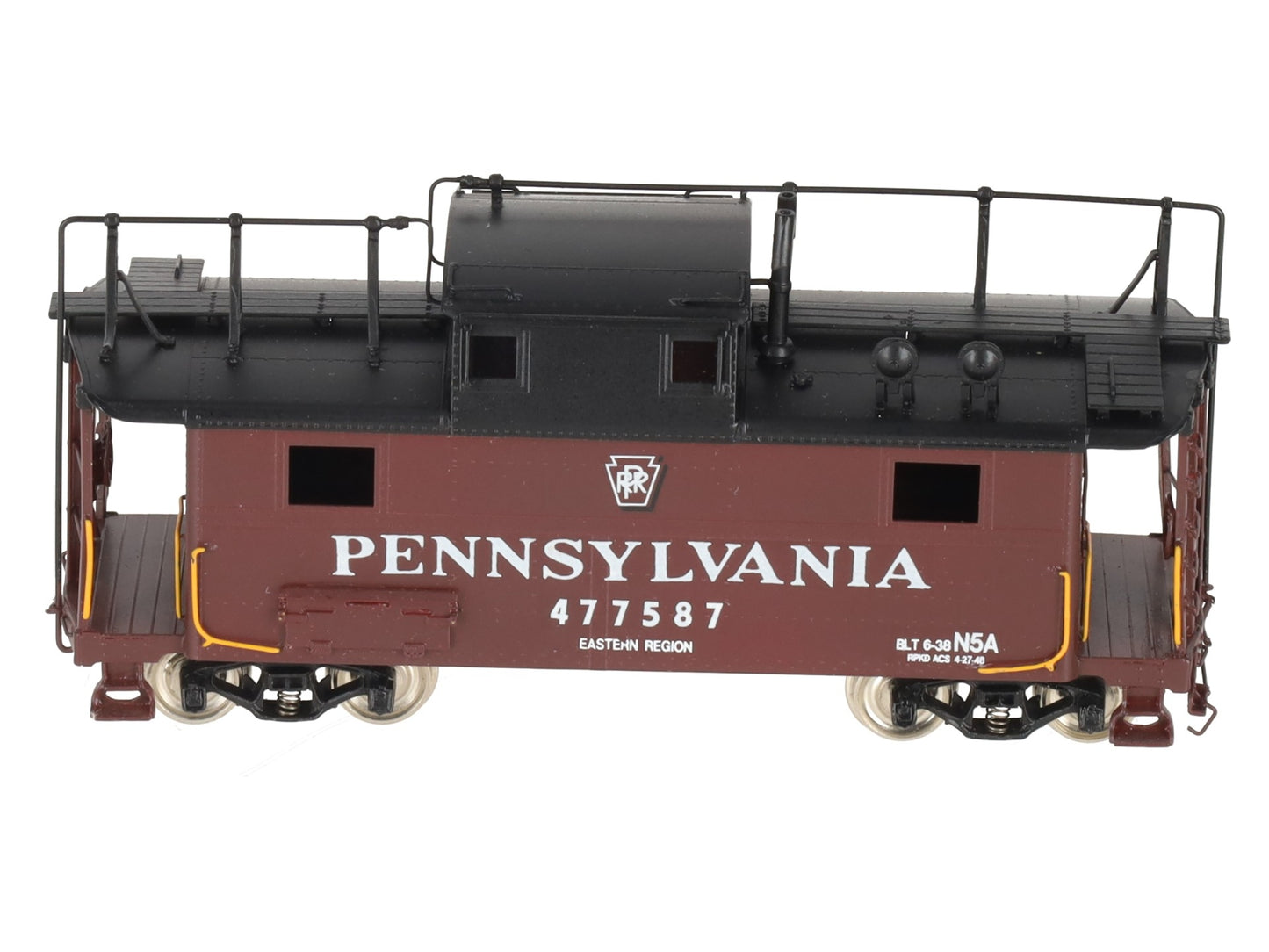 Precision Scale Co. 16228-1 HO BRASS PRR N5a Cabin Car w/ Antenna - Painted LN/Box