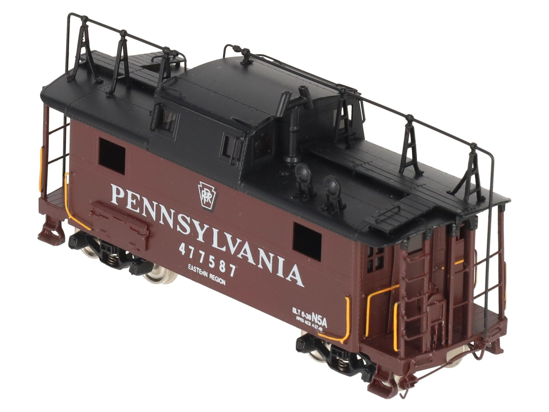 Precision Scale Co. 16228-1 HO BRASS PRR N5a Cabin Car w/ Antenna - Painted LN/Box