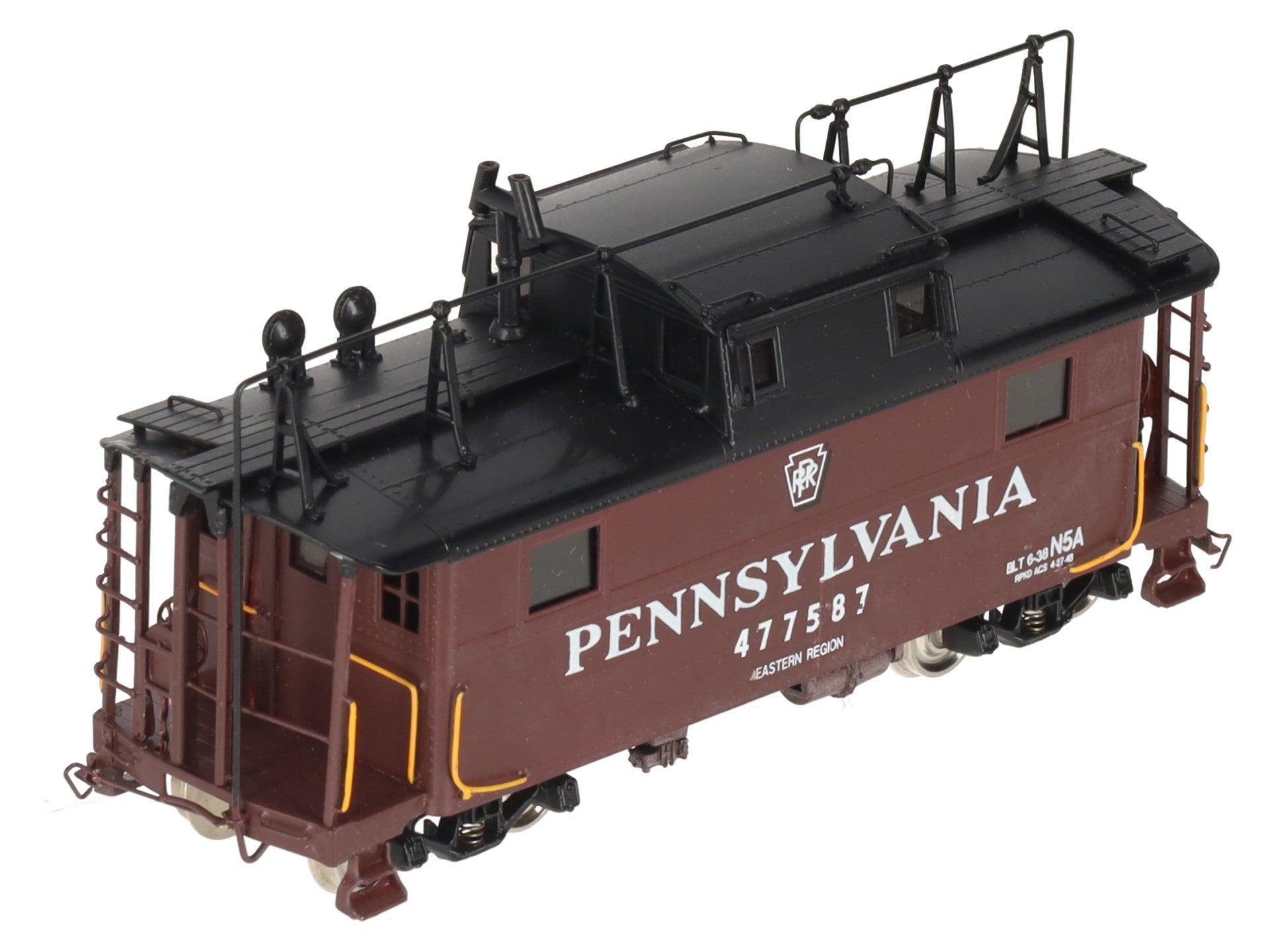 Precision Scale Co. 16228-1 HO BRASS PRR N5a Cabin Car w/ Antenna - Painted LN/Box