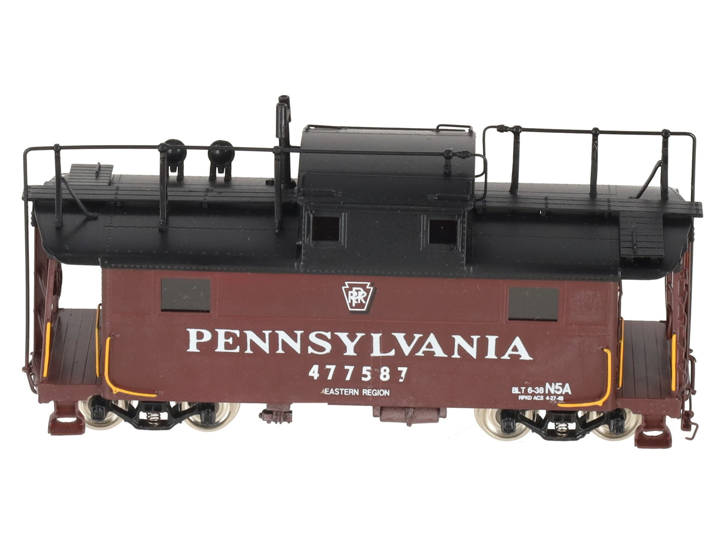 Precision Scale Co. 16228-1 HO BRASS PRR N5a Cabin Car w/ Antenna - Painted LN/Box