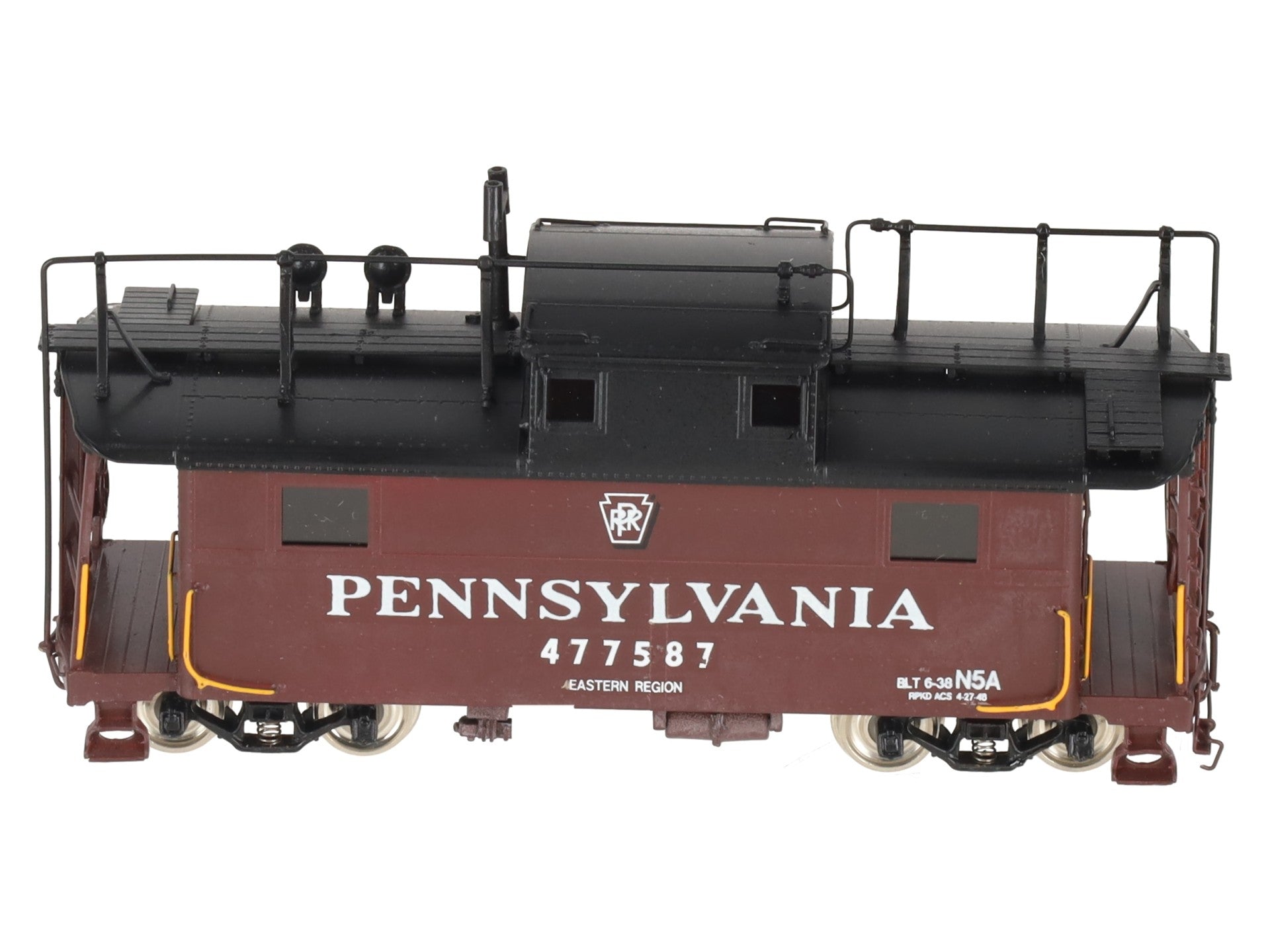 Precision Scale Co. 16228-1 HO BRASS PRR N5a Cabin Car w/ Antenna - Painted LN/Box