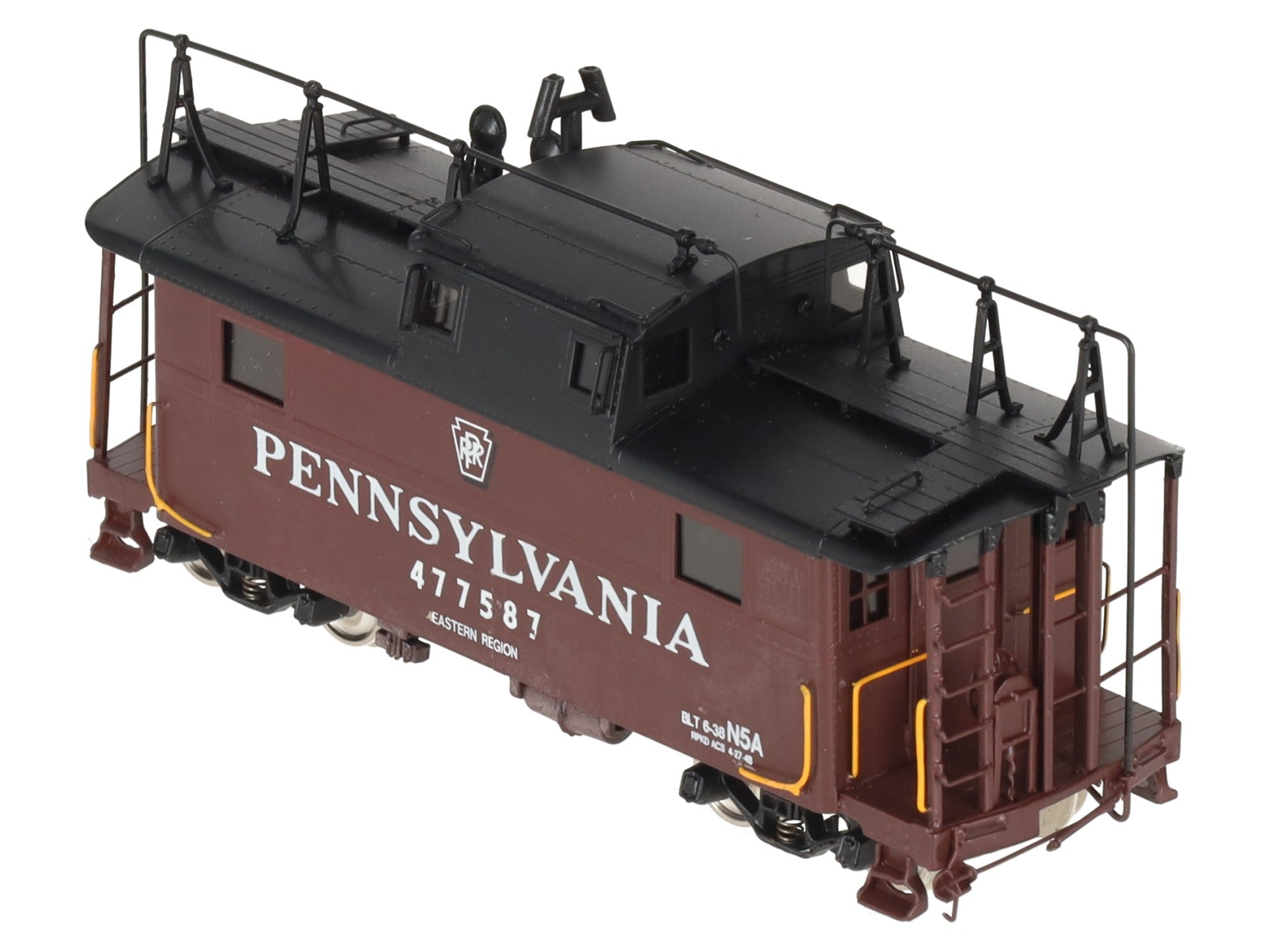 Precision Scale Co. 16228-1 HO BRASS PRR N5a Cabin Car w/ Antenna - Painted LN/Box
