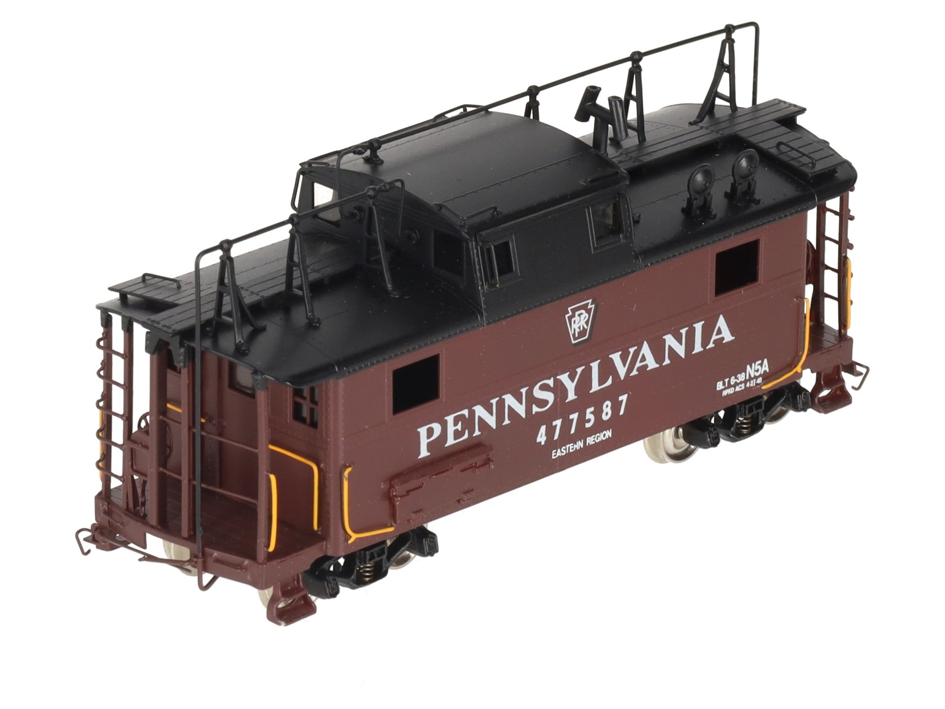Precision Scale Co. 16228-1 HO BRASS PRR N5a Cabin Car w/ Antenna - Painted LN/Box