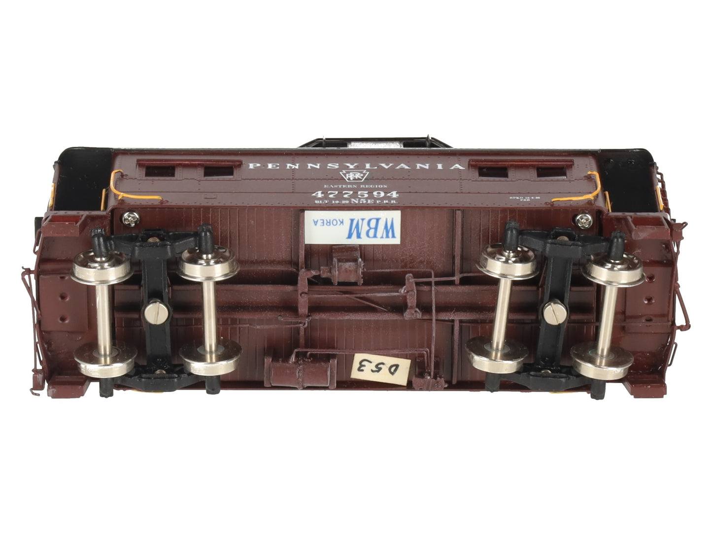 Precision Scale 16238-1 HO Pennsylvania Railroad Cabin Car Class N5E w/o Antenna LN/Box
