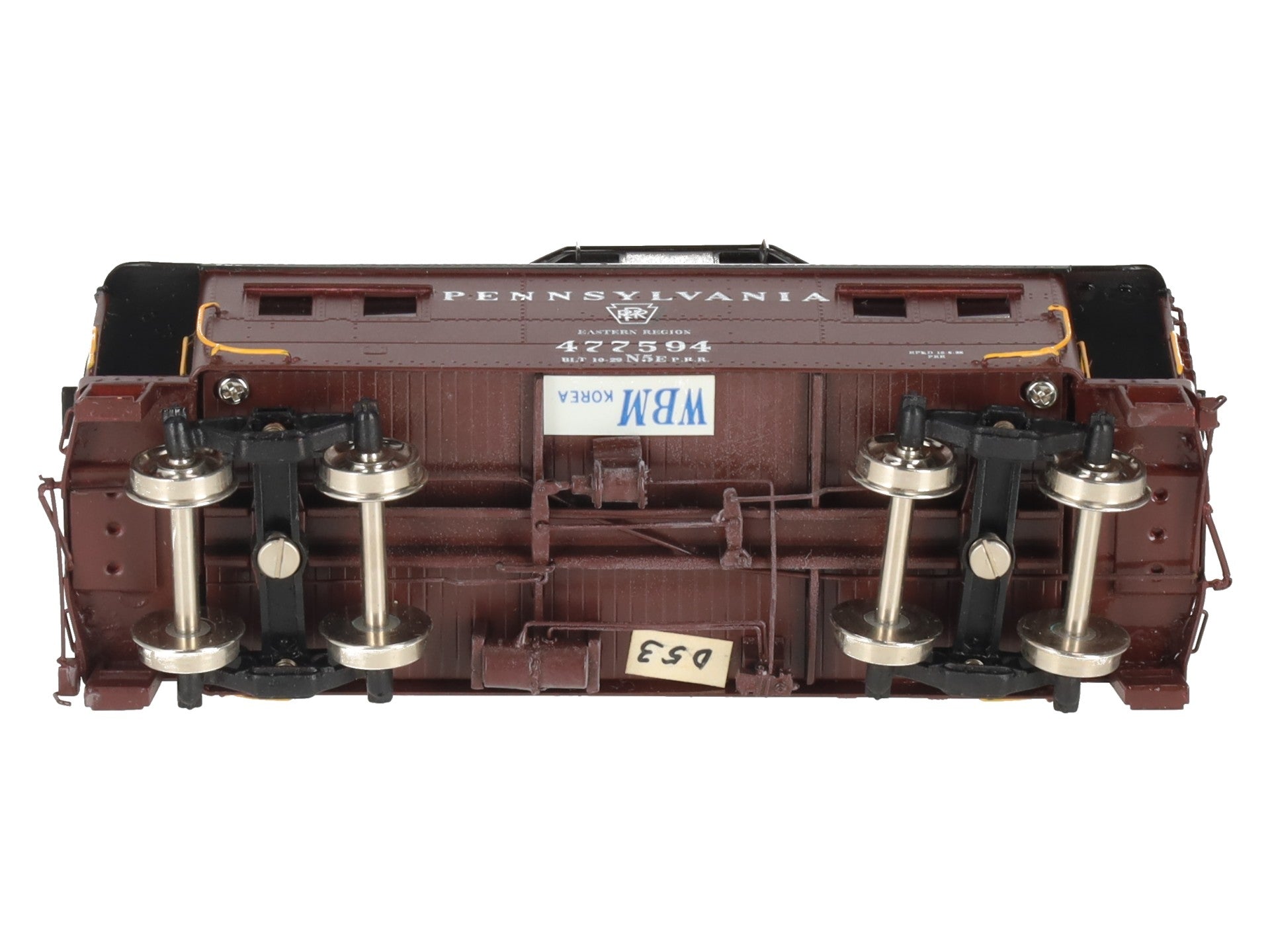 Precision Scale 16238-1 HO Pennsylvania Railroad Cabin Car Class N5E w/o Antenna LN/Box