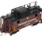 Precision Scale Co. 16230-1 BRASS HO Pennsylvania N5b Cabin Car w/Antenna LN/Box