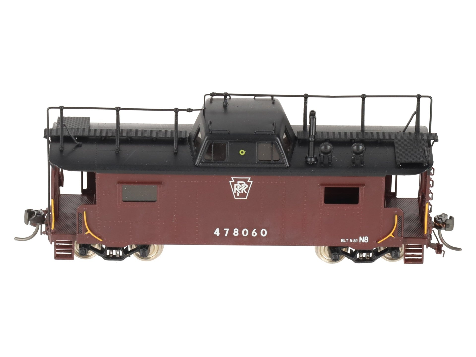 Precision Scale Co. 16240-2 HO BRASS Pennsylvania N8 Cabin Car - Painted LN/Box