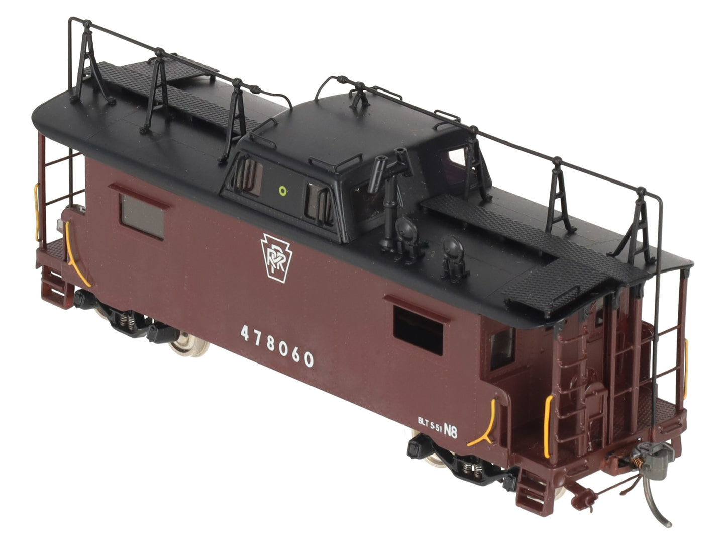 Precision Scale Co. 16240-2 HO BRASS Pennsylvania N8 Cabin Car - Painted LN/Box