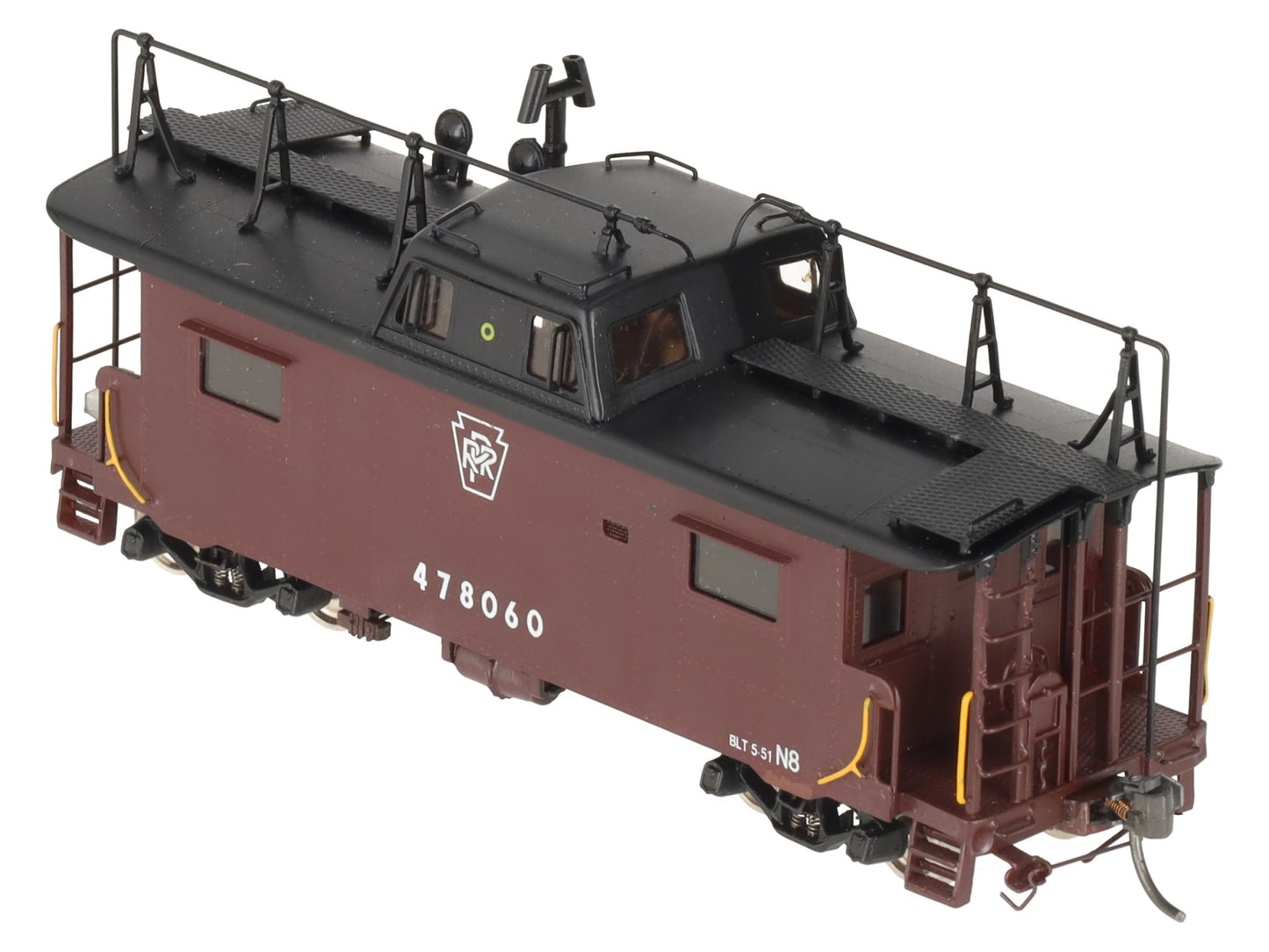 Precision Scale Co. 16240-2 HO BRASS Pennsylvania N8 Cabin Car - Painted LN/Box