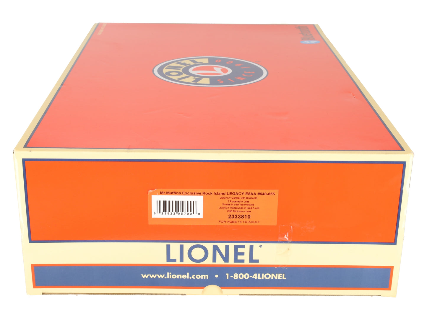 Lionel 2333810 O Gauge Rock Island Mr. Muffins Diesel Locomotive AA Set LN/Box