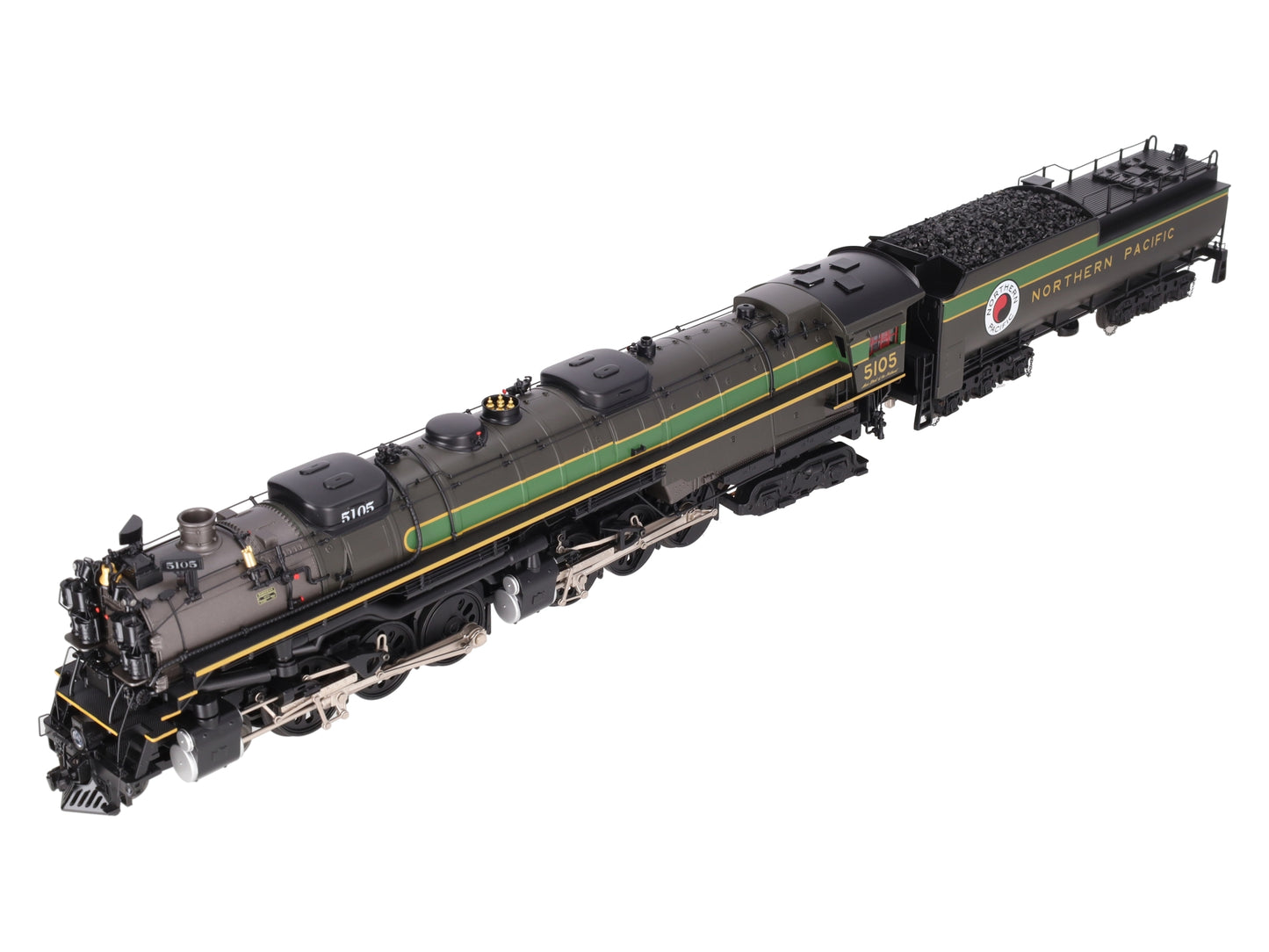 MTH 20-3946-1 O NP 4-6-6-4 Z6 Challenger Steam Loco & Tender #5105 w/PS3 LN/Box