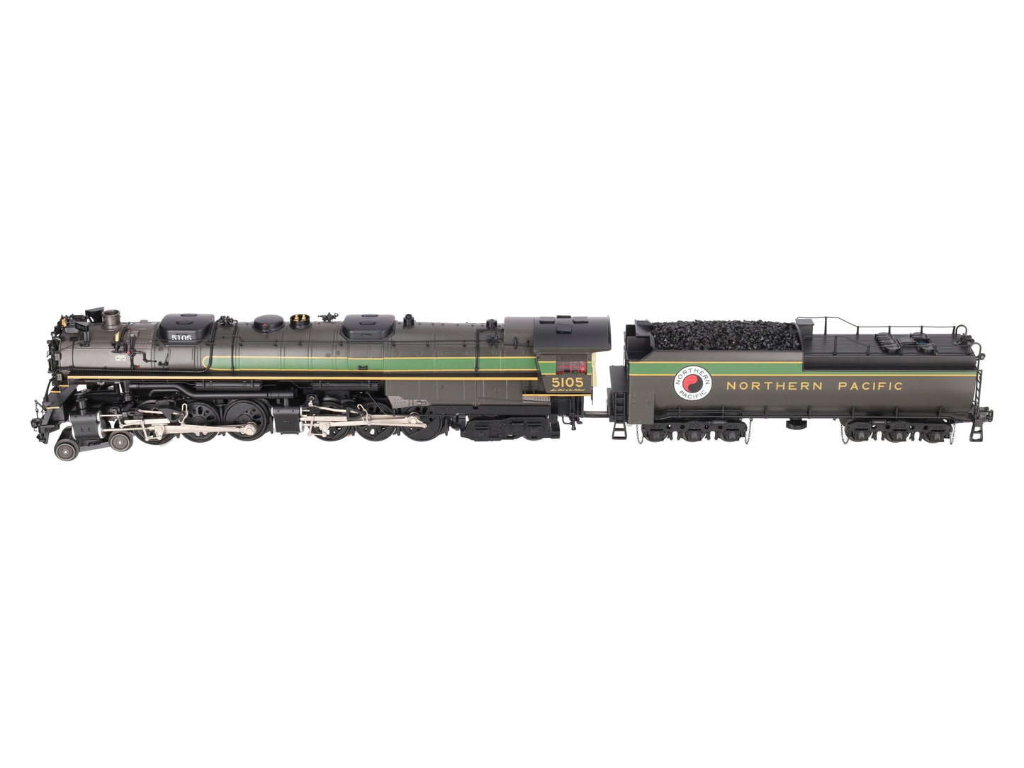 MTH 20-3946-1 O NP 4-6-6-4 Z6 Challenger Steam Loco & Tender #5105 w/PS3 LN/Box