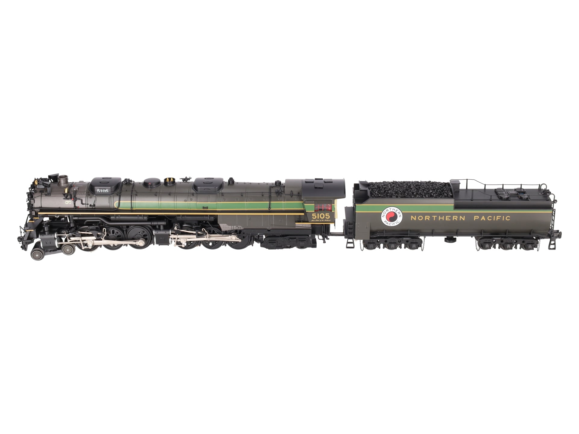 MTH 20-3946-1 O NP 4-6-6-4 Z6 Challenger Steam Loco & Tender #5105 w/PS3 LN/Box