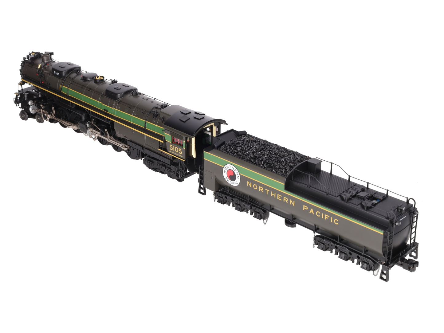 MTH 20-3946-1 O NP 4-6-6-4 Z6 Challenger Steam Loco & Tender #5105 w/PS3 LN/Box