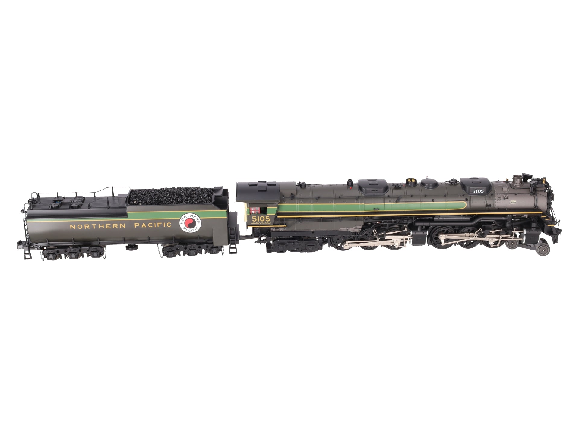 MTH 20-3946-1 O NP 4-6-6-4 Z6 Challenger Steam Loco & Tender #5105 w/PS3 LN/Box